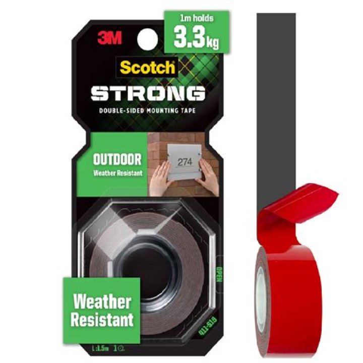 How strong is 3M tape?