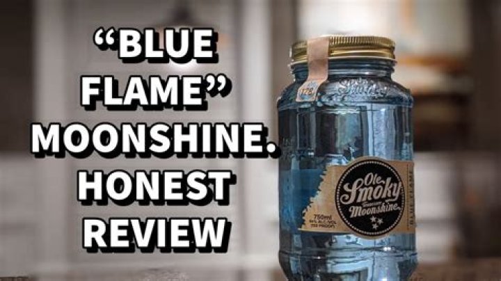 How strong is blue flame moonshine?