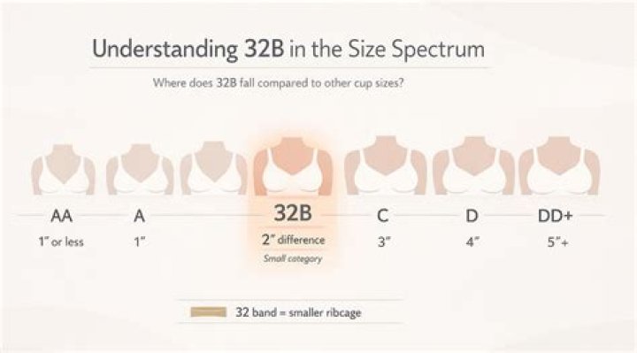 Is 32B breast size good?