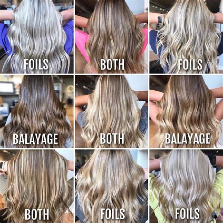 Is balayage half head of foils?