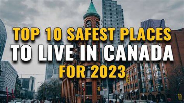 Is Canada safe to live?