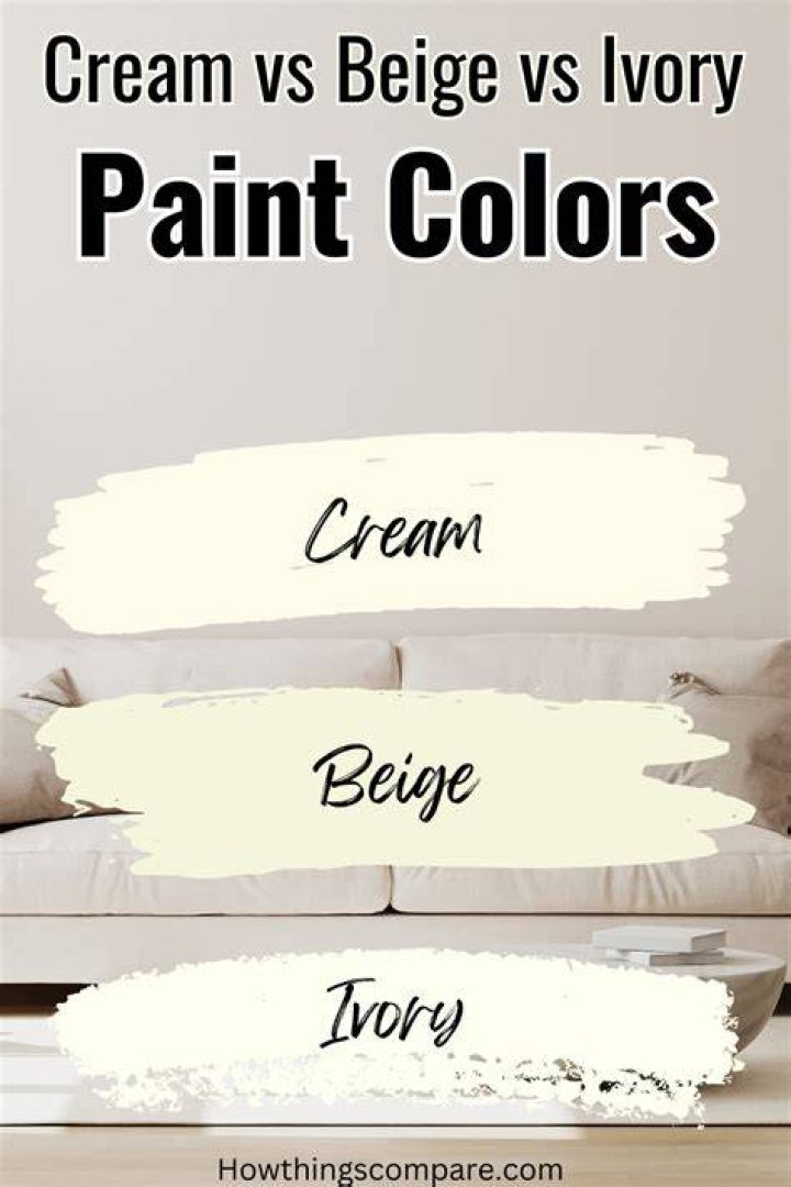 Is creamy beige lighter than pure beige?