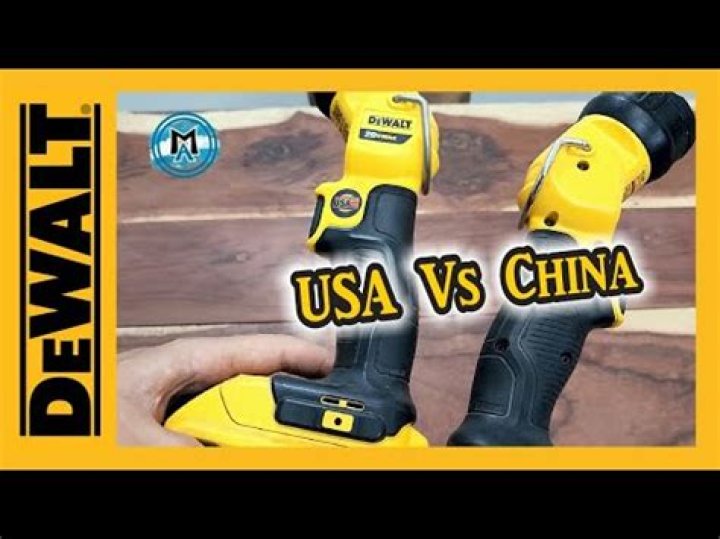 Is DeWalt a Chinese company?