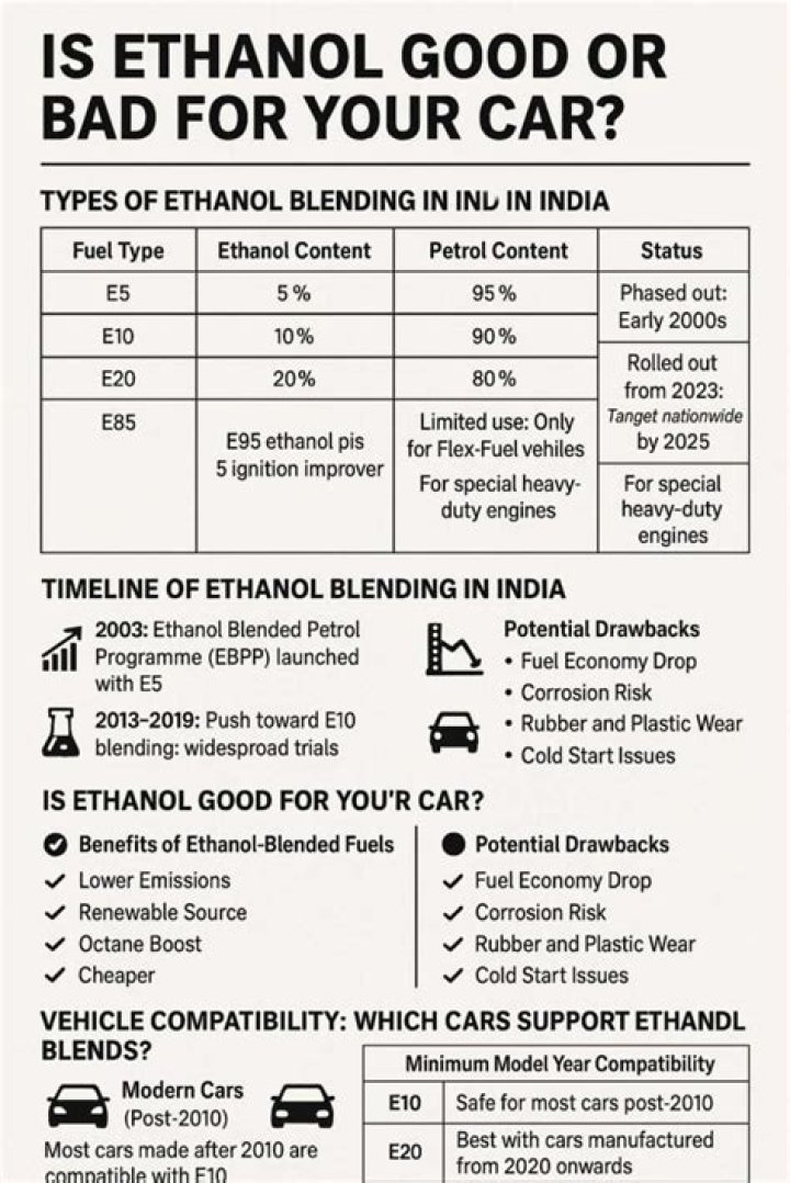 Is higher ethanol good for your car?