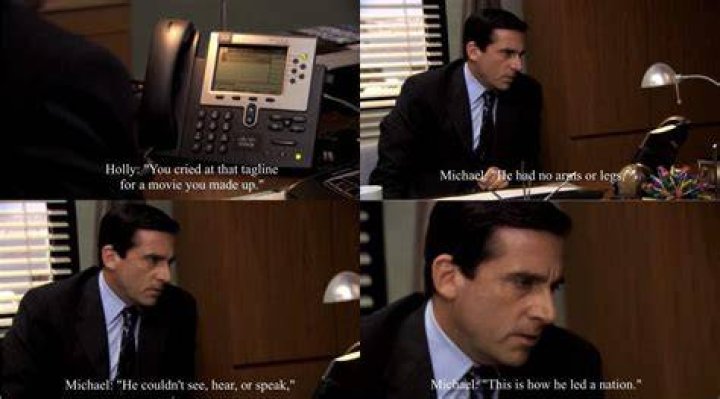 Is there no way we can get rid of him the office?