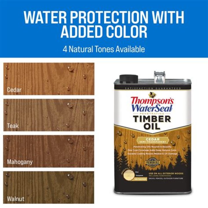 Is Thompson's Water Seal oil or water based?