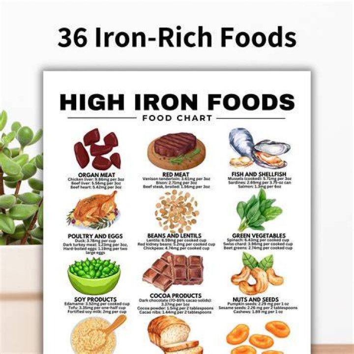 Is yogurt iron rich?