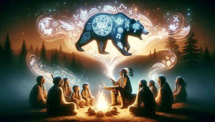 What animal represents the Cherokee tribe?