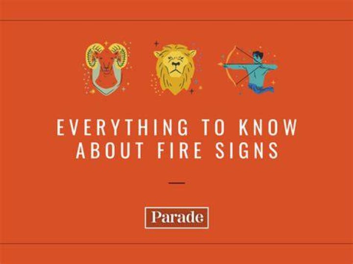 What are fire signs good at?