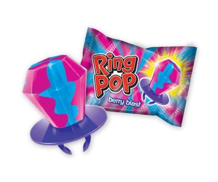What are Ring Pops made of?