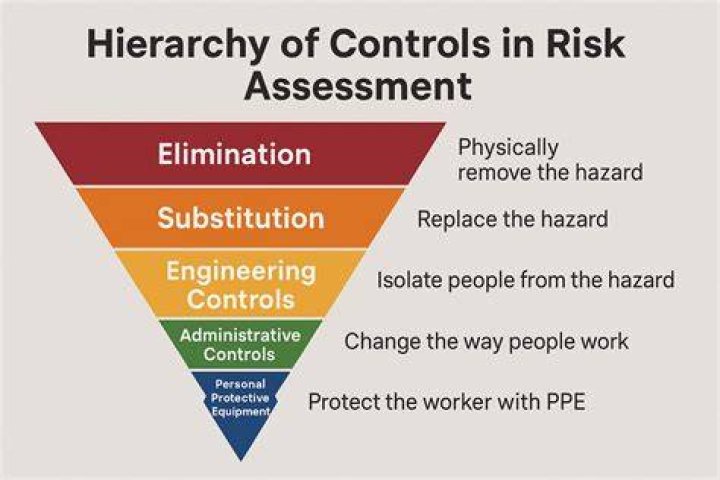 What are the 4 elements of a risk assessment?