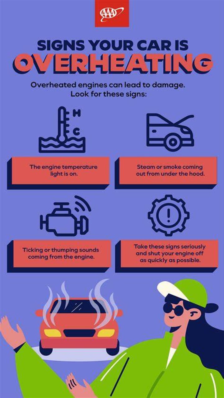 What are the signs of car overheating?
