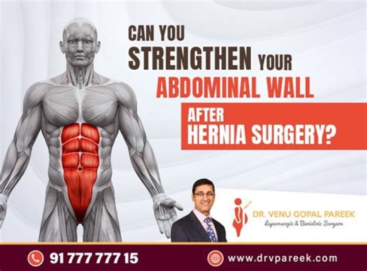 What can I drink after hernia surgery?