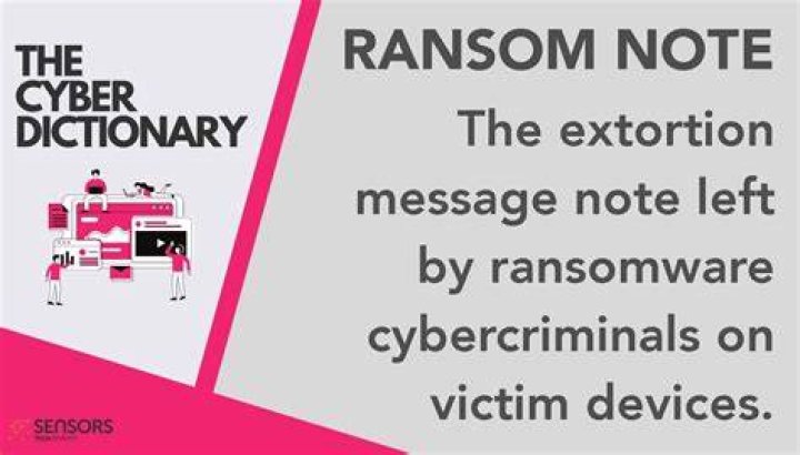 What crime is a ransom?