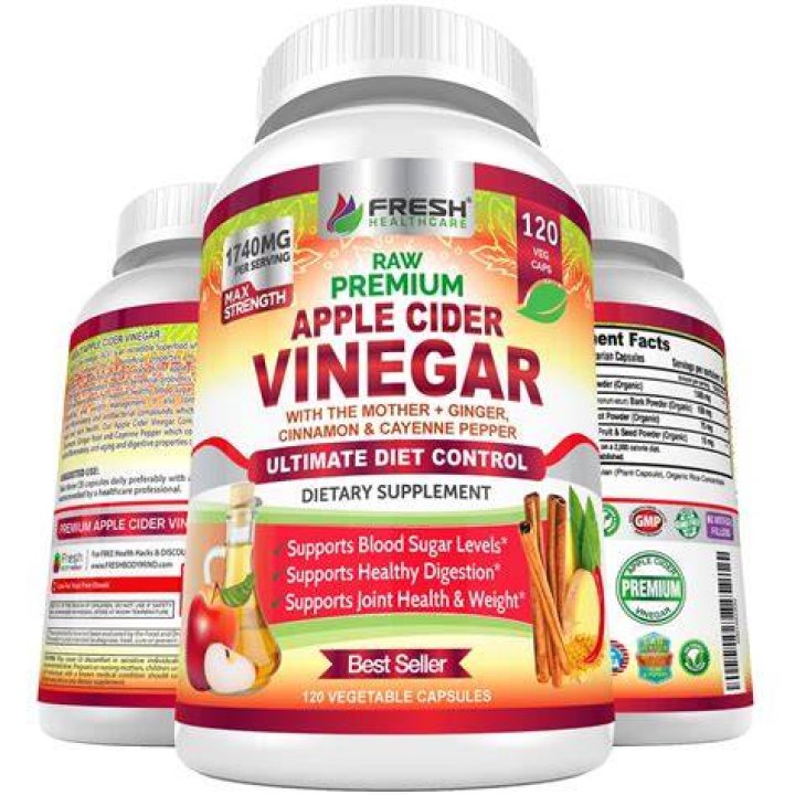 What do apple cider vinegar pills do for females?