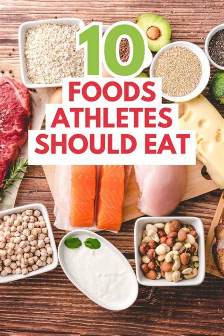 What do athletes eat for lunch?