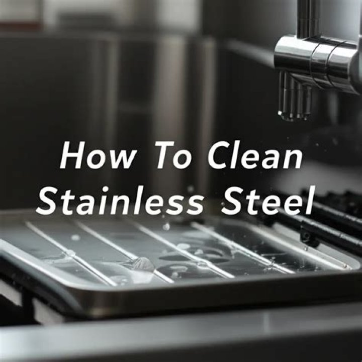 What do I clean stainless steel with?
