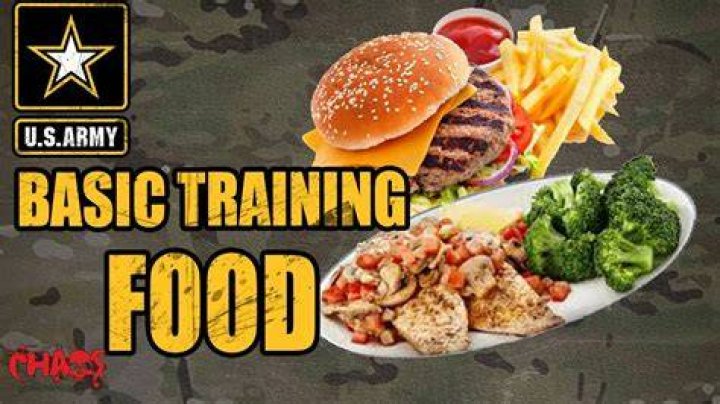 What do you eat in basic training?