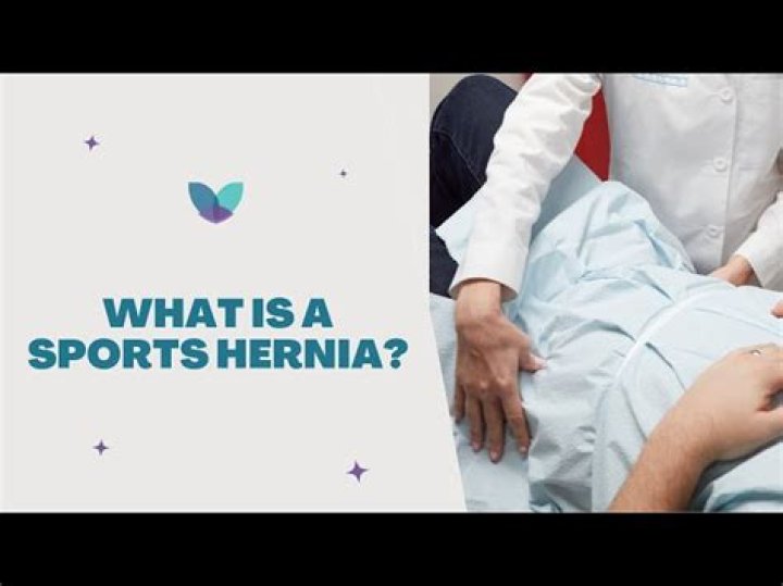 What does a sports hernia feel like?