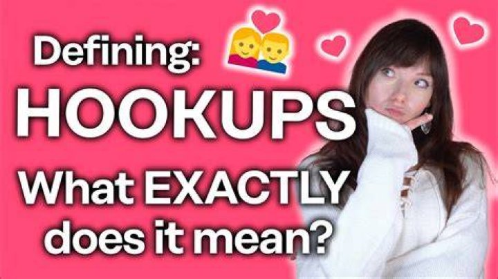 What does hooking up mean to a guy?