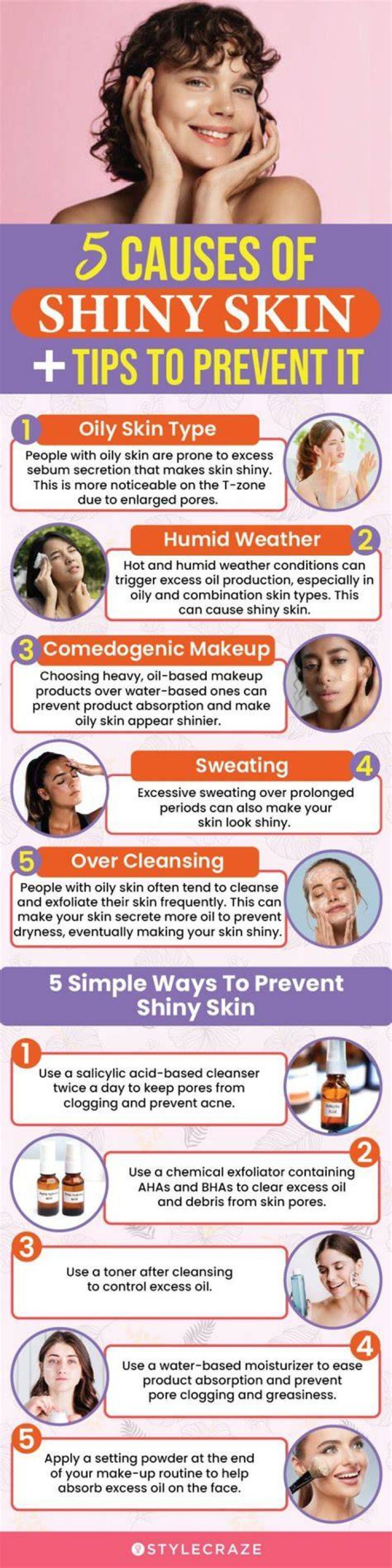 What does shiny skin on legs mean?