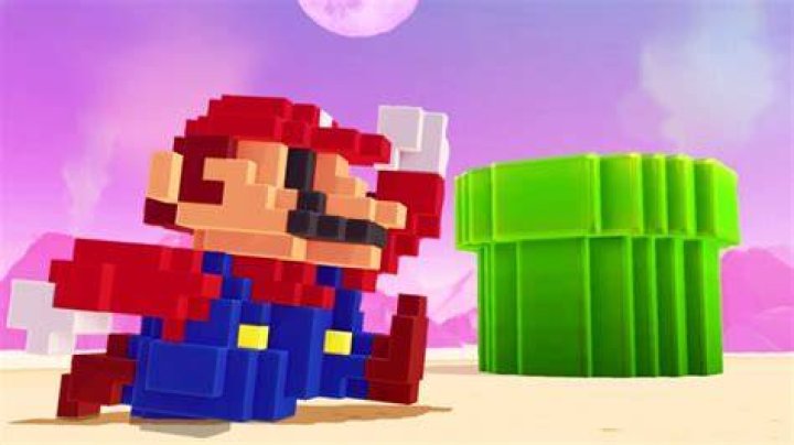 What does the 8 bit Mario cap do?