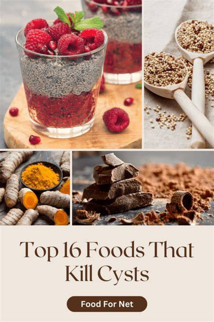 What foods shrink cysts?