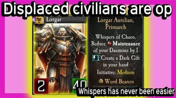 What happened to lorgar?