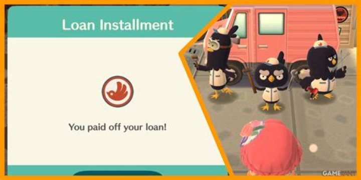 What happens if you don't pay your loan in Animal Crossing?