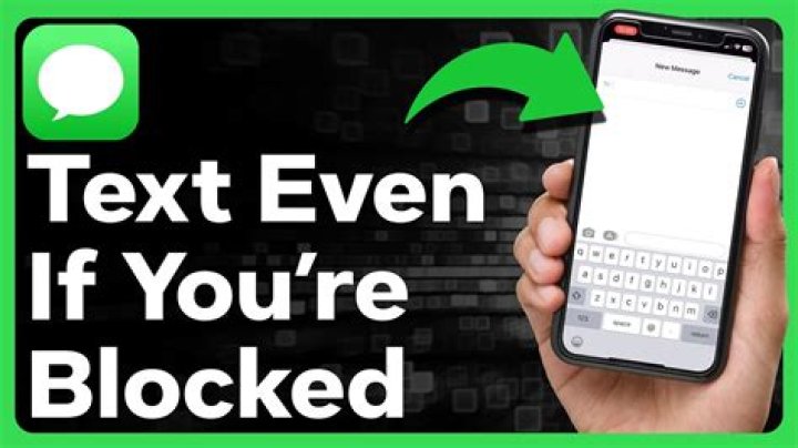 What happens when you text a number that blocked you?