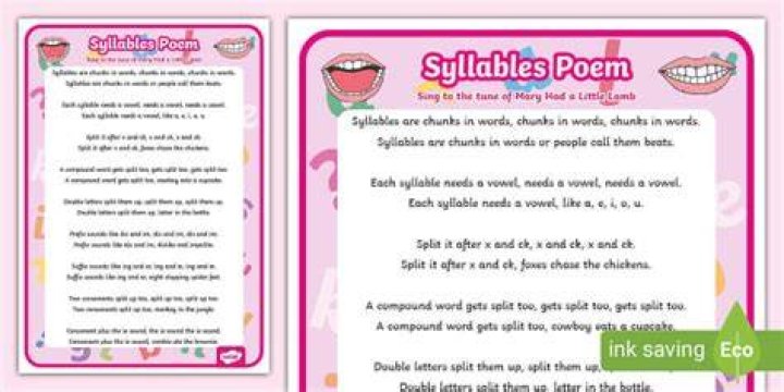 What is a poem with 8 syllables per line called?
