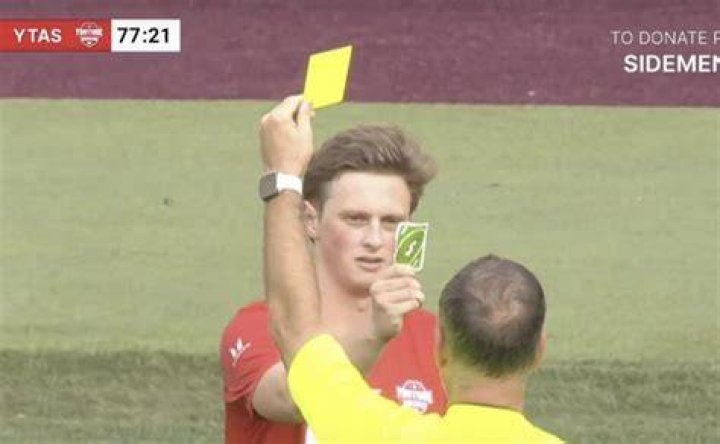 What is an orange card in soccer?