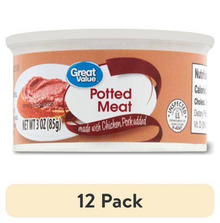 What is potted meat in a can?