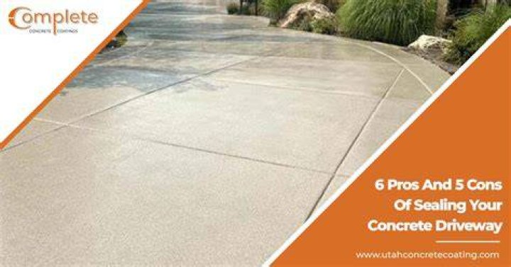What is the advantage of sealing concrete?