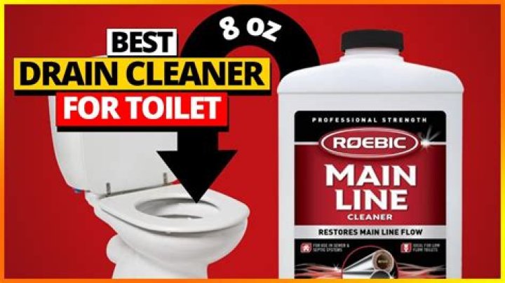 What is the best toilet drain cleaner?