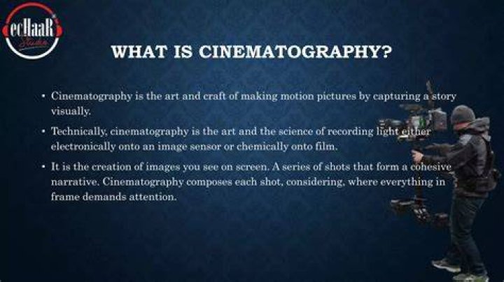 What is the cinematography of a movie?