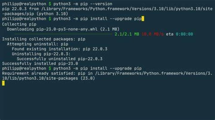 What is the difference between Python pip install and pip install?