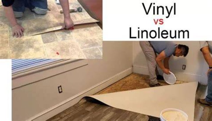 What is the difference between vinyl and linoleum?