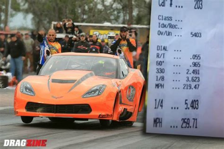 What is the fastest 1/4 mile time ever recorded?