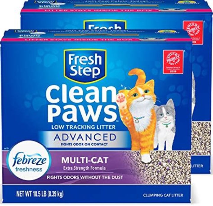 What kind of litter doesn't stick to paws?