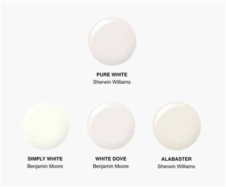 What Sherwin Williams color is most like white dove?