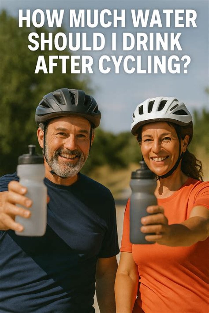 What should I drink after a bike ride?
