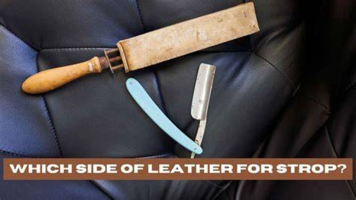 What side of leather Do you strop on?
