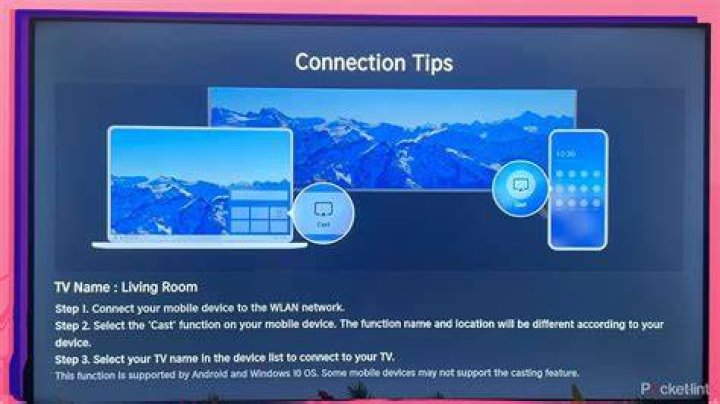 What sites can I cast to my TV?