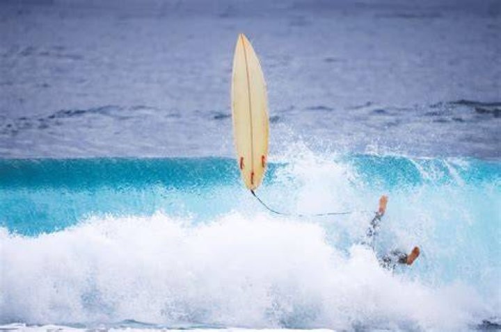 What to do when you fall off your surfboard?