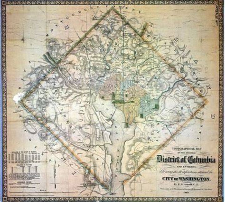 What was the original District of Columbia?