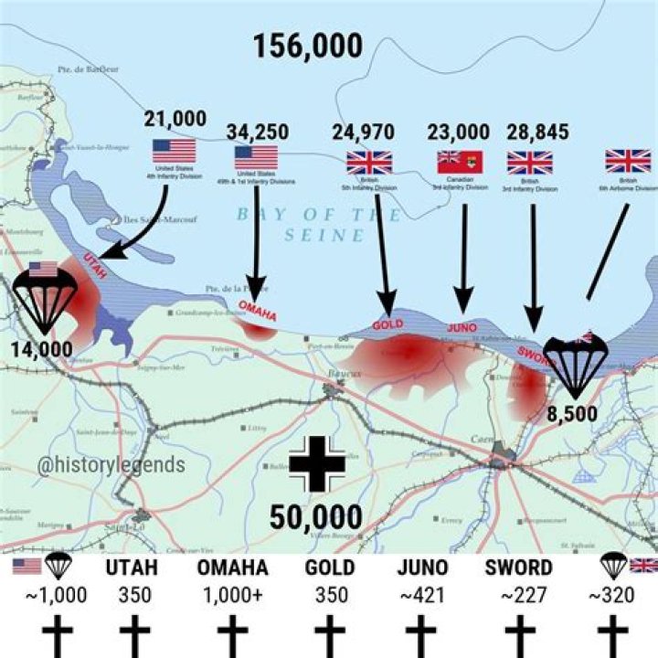 What were the odds of surviving D Day?