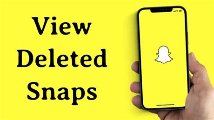 Where does deleted snaps go?