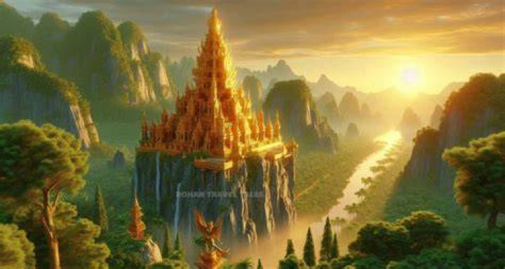 Where is gold Lanka of Ravana?