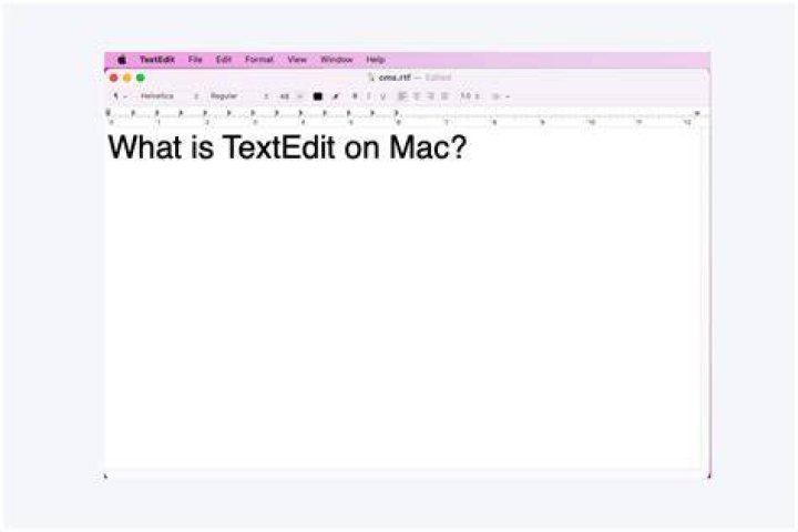 Where is TextEdit on my Mac?